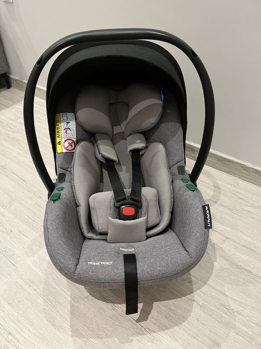 Venicci Upline (na gwarancji) - wózek + fotelik avionaut + baza (4w1)