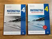 Zestaw podręcznik + zbiór zadań - Matematyka 4 - rozszerzenie - Pazdro