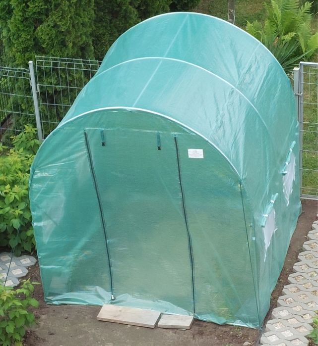 Tunel foliowy ogrodowy 2x2 (4m2) foliak szklarnia