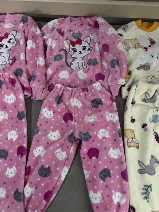 Махрові піжами на дівчинка 110-122