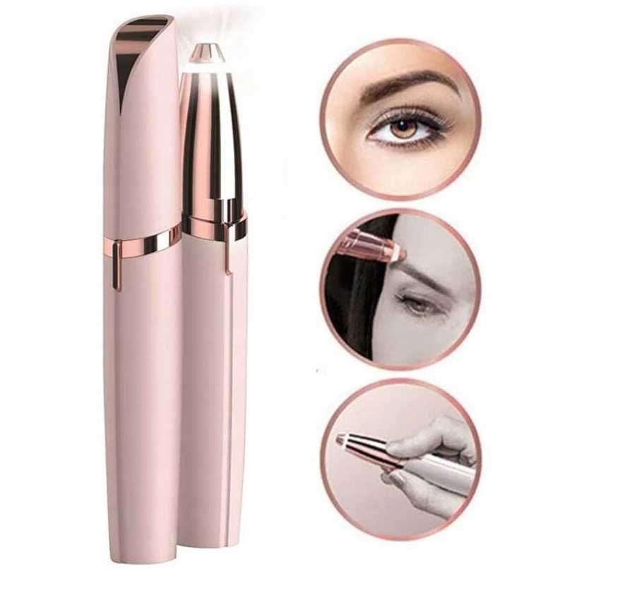 Depilator Trymer Do Brwi Twarzy Ciała FLAWLESS BROWS + Kabel USB