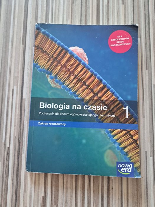 Biologia na czasie 1 zakres rozszerzony