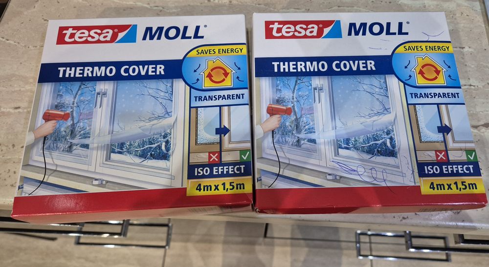 Tesa Folia izolacyjna do okien thermo Cover 4m x 1,5m