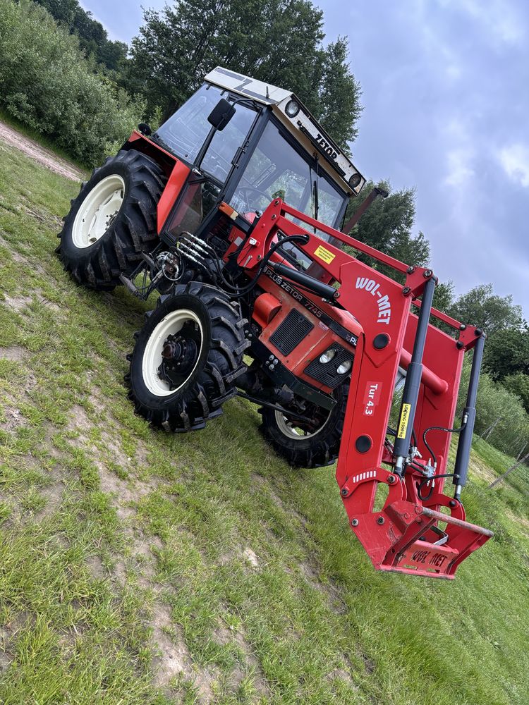 Zetor 7745 z rewersem ,,niecałe 2000 mtg”