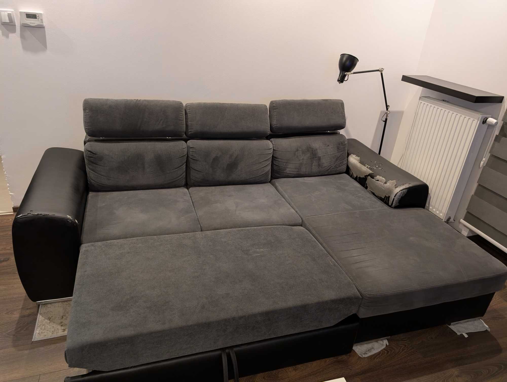 Narożnik 260 x 170 z funkcją spania