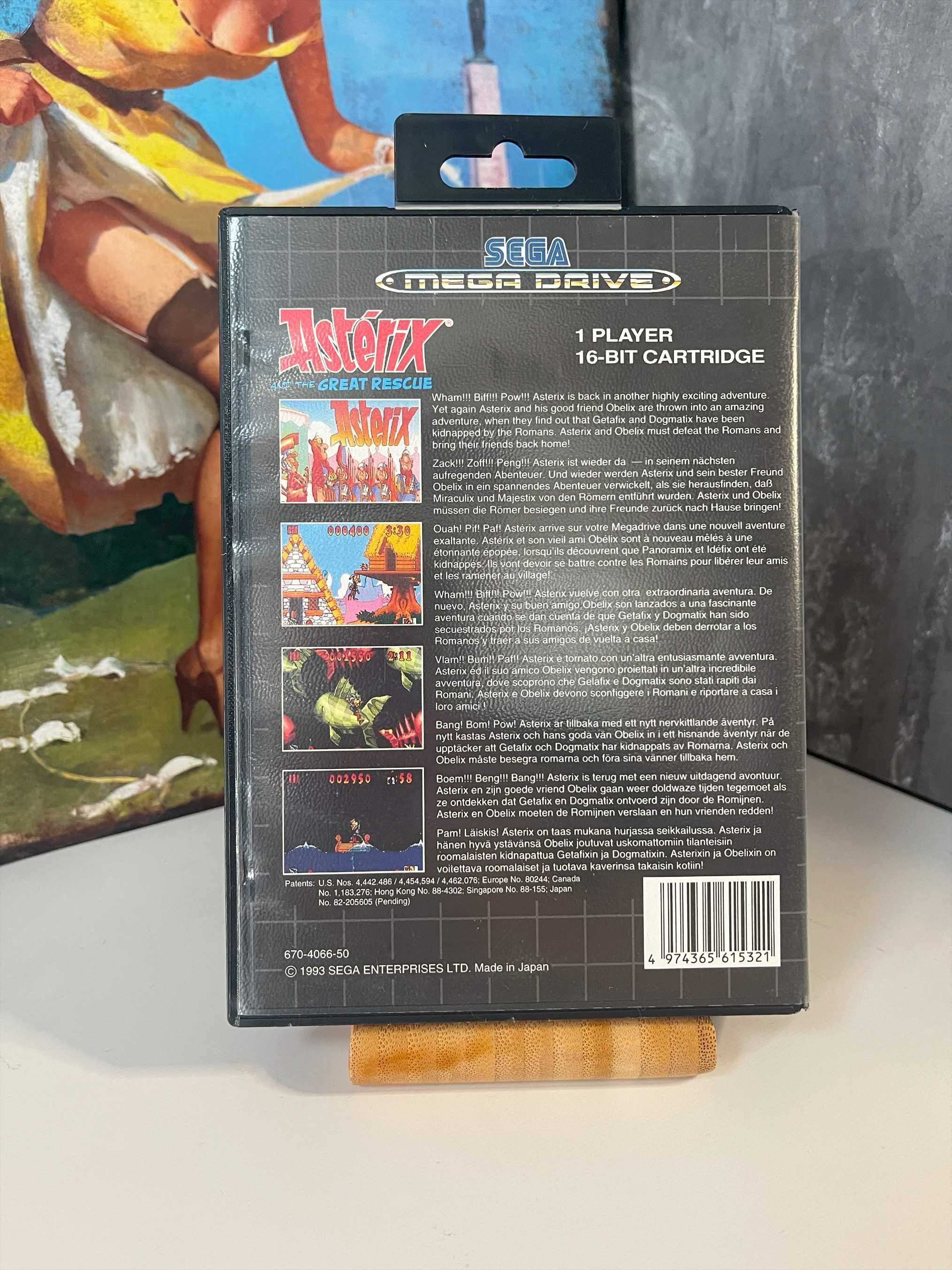 Asterix and the Great Rescue  - Sega Mega Drive / Genesis