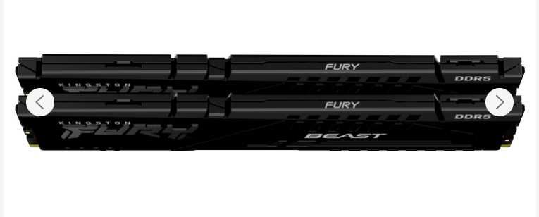 Оперативна пам'ять Kingston Fury Beast DDR5-6000 327 34MB PC5-48000