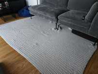 Dywan chodnik 170x250 ze sznurka bawełnianego