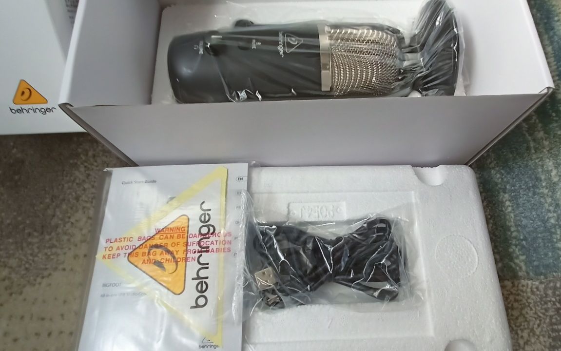 NOWY! Mikrofon Behringer Bigfoot (USB)