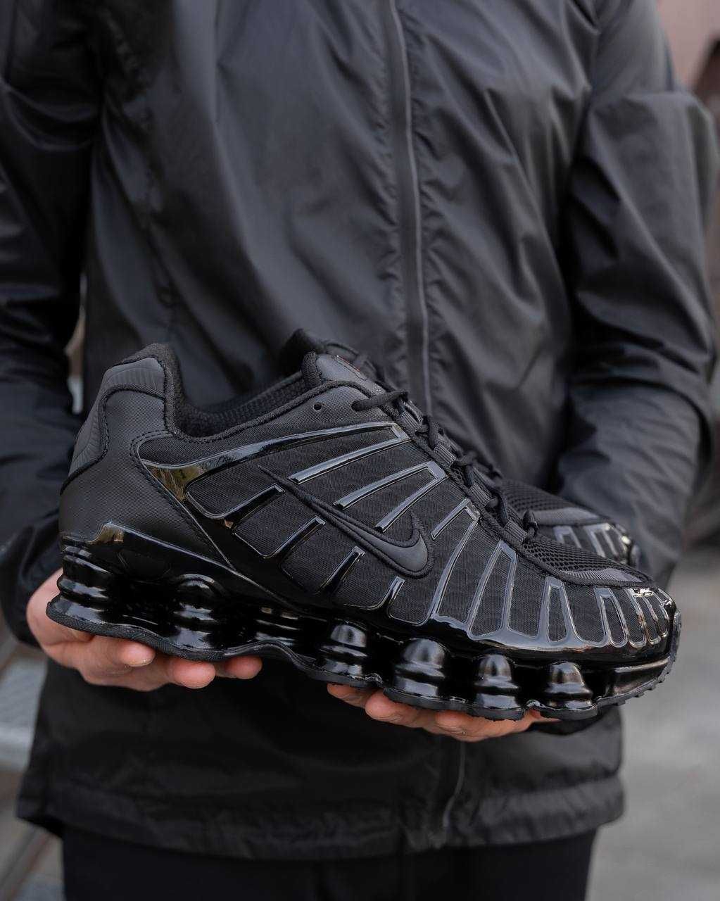 КРОСІВКИ/Кроссовки/чоловічі Nike Shox TL Black ТОП ЯКІСТЬ