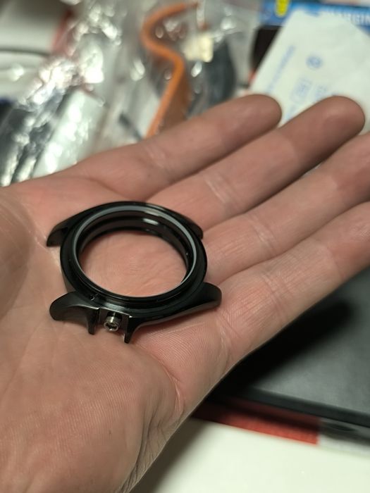 Caixa de relógio de aço inoxidável de 42 mm para Seiko SKX007 SRPD55,