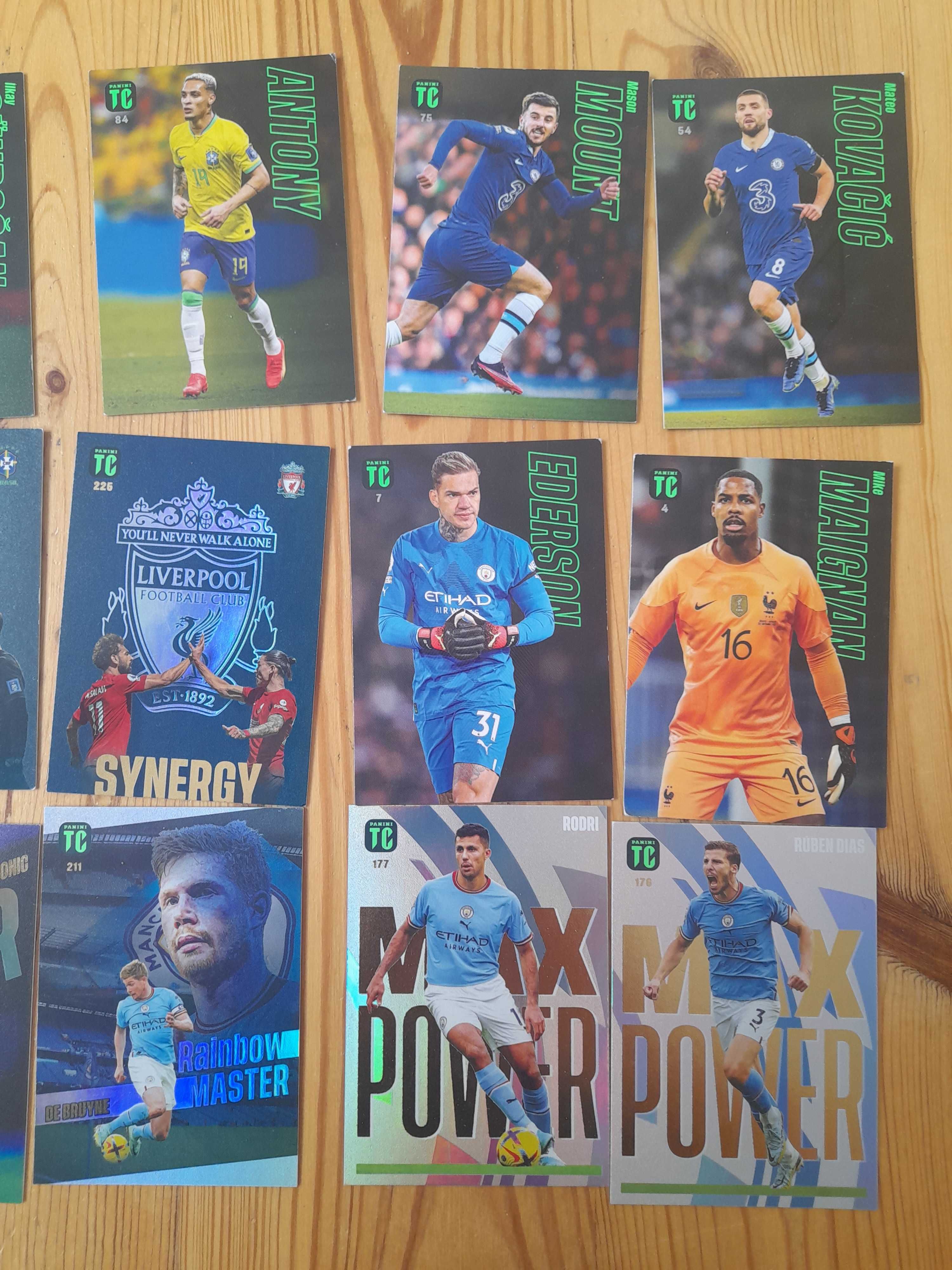 18 szt. Kart Top Class, Adrenalyn XL, Panini Fifa 365 Modric De Bruyne