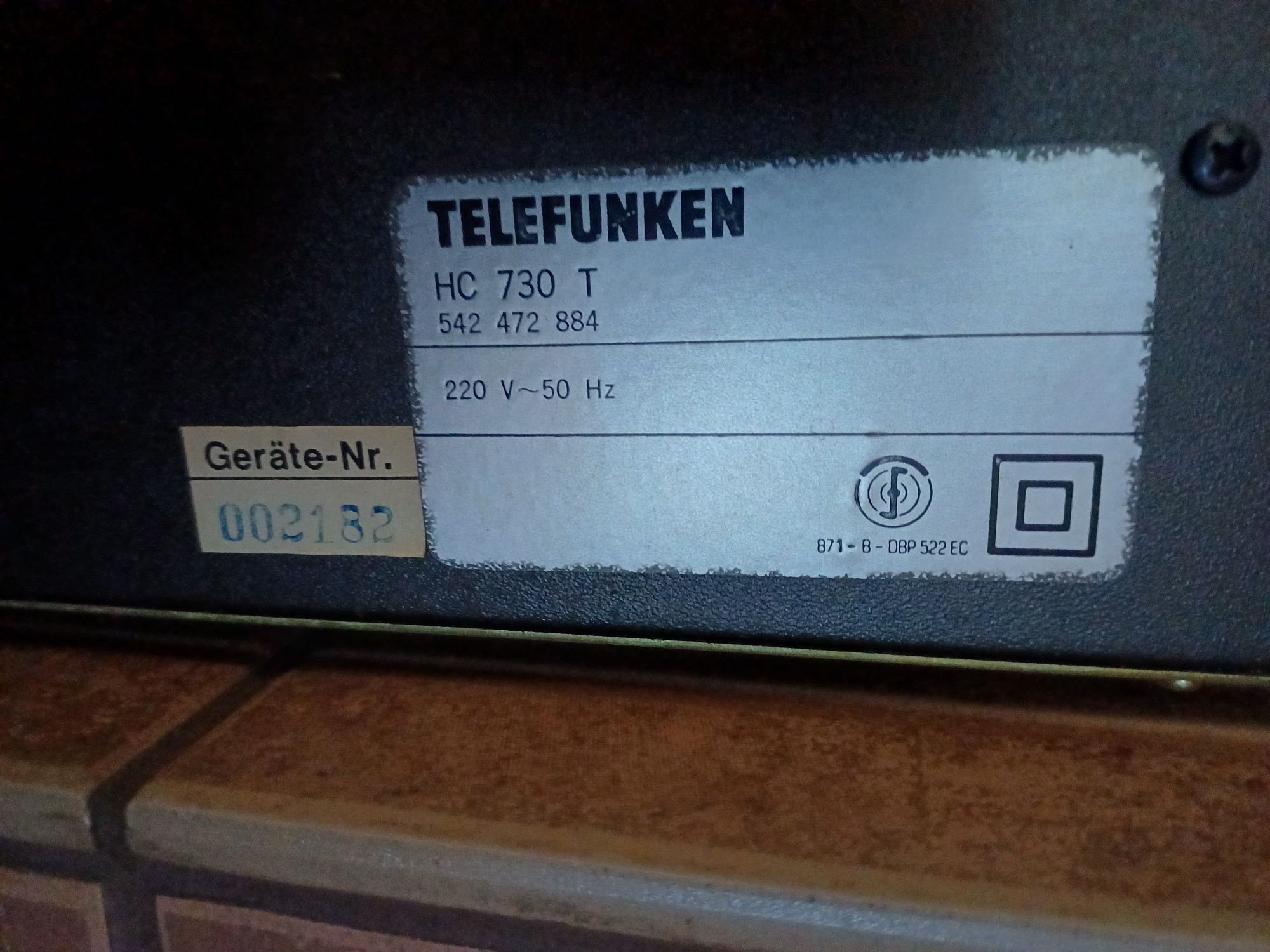 Telefunken HC 730T