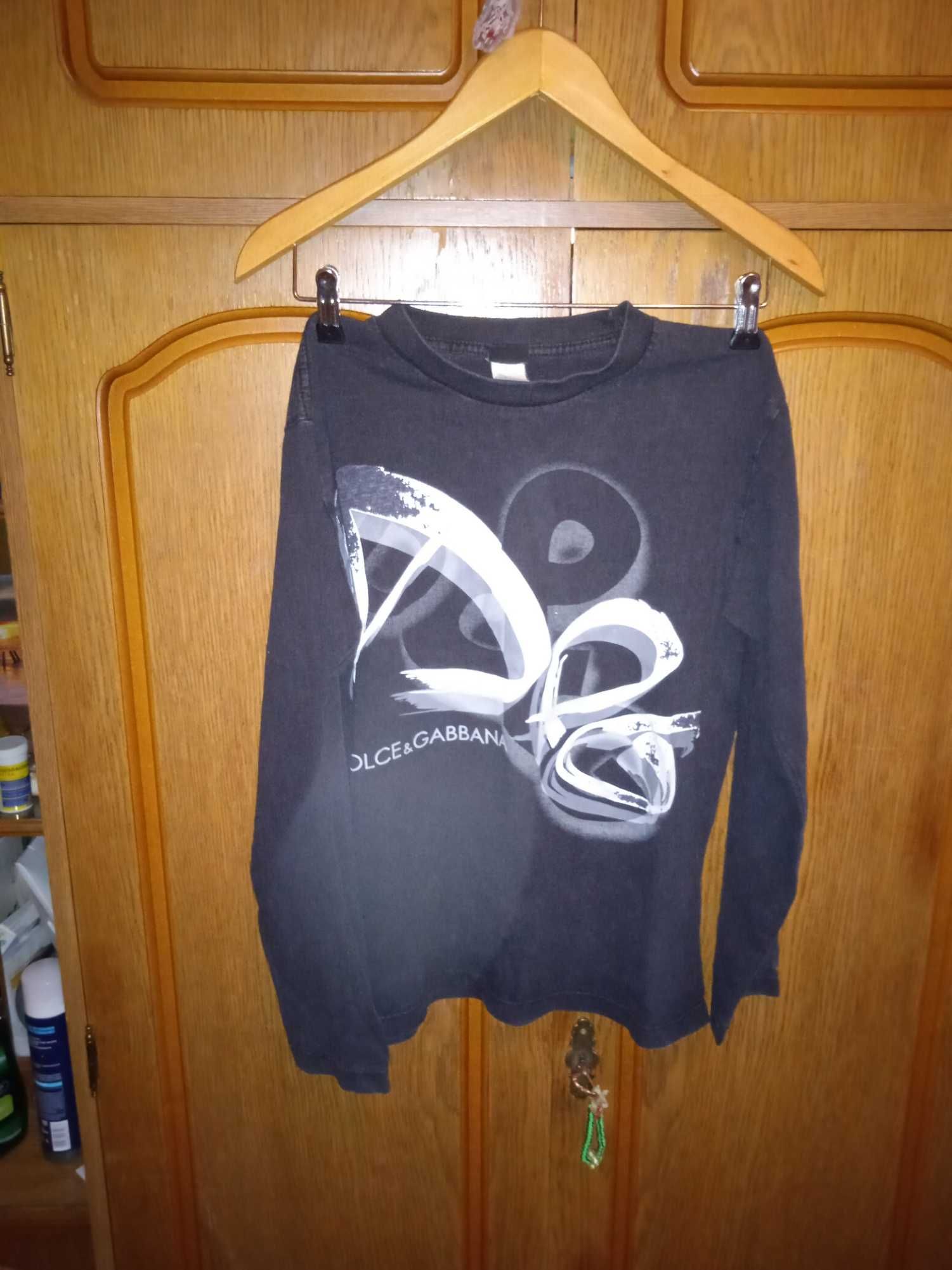 Bluza, longsleeve Dolce & Gabbana, koszulka z długim rękawem