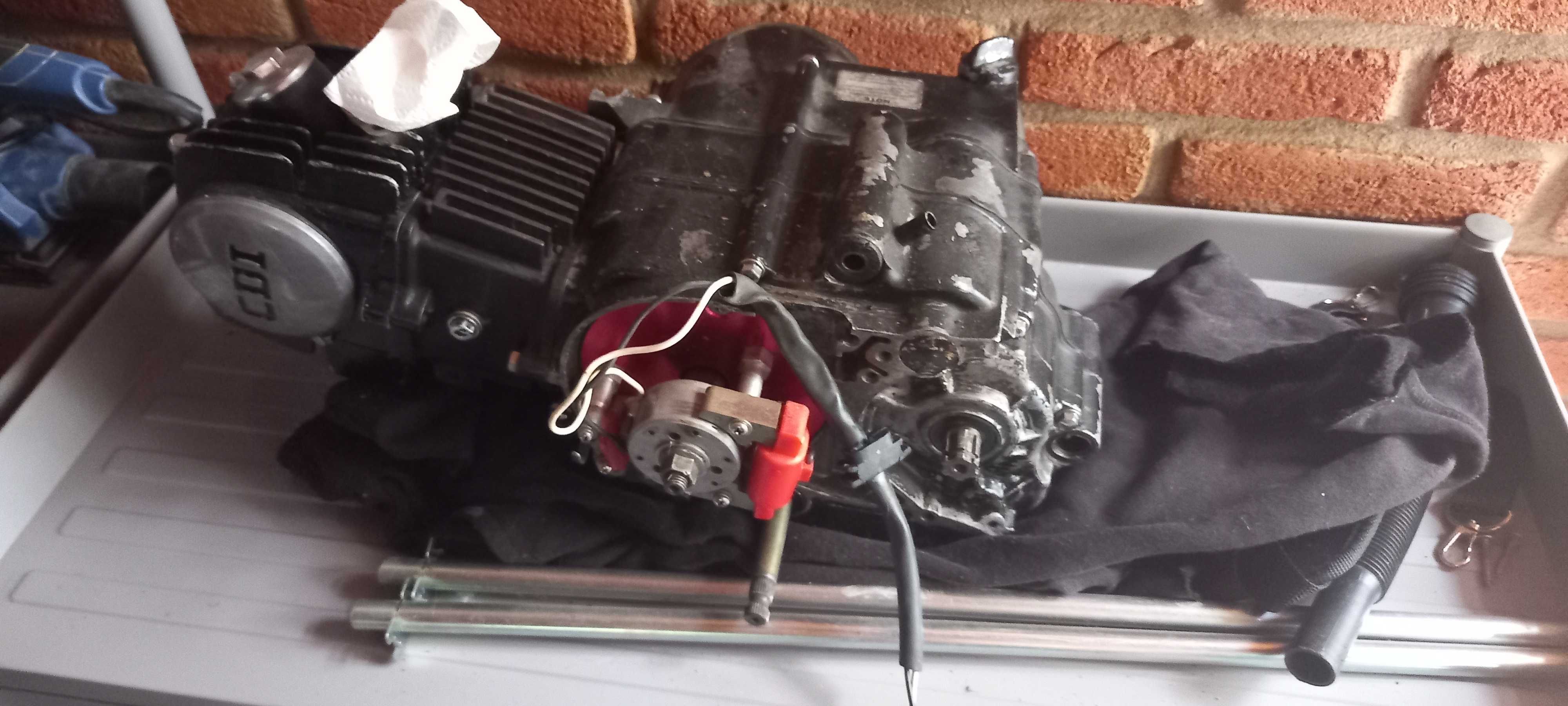 Motor pitbike rebelmaster 125cc com rotor