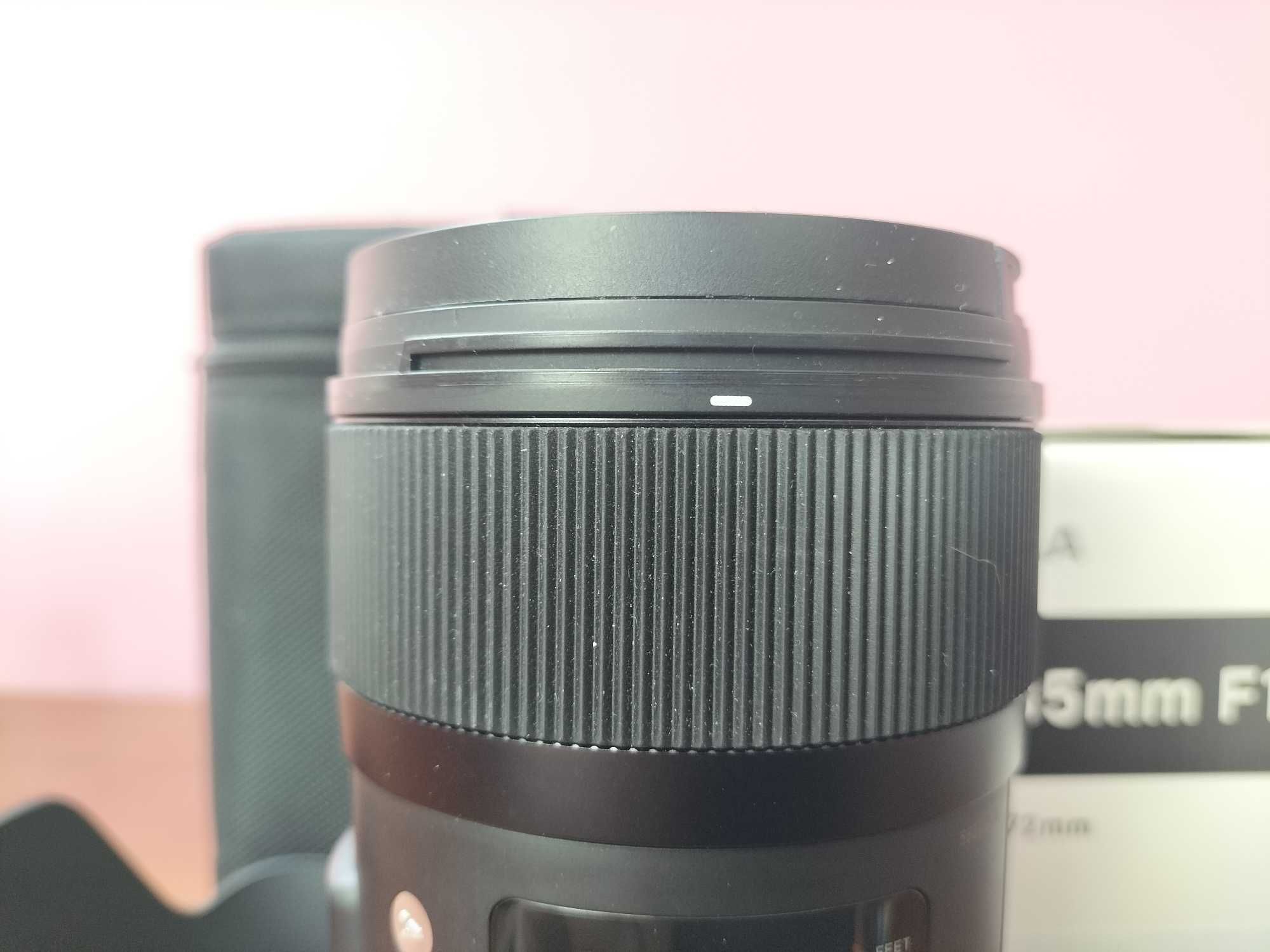 Sigma 18-35 mm f/1.8 DC HSM mocowanie Canon