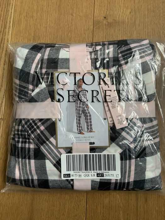 піжама Flannel Long Pajama Set vs (s)