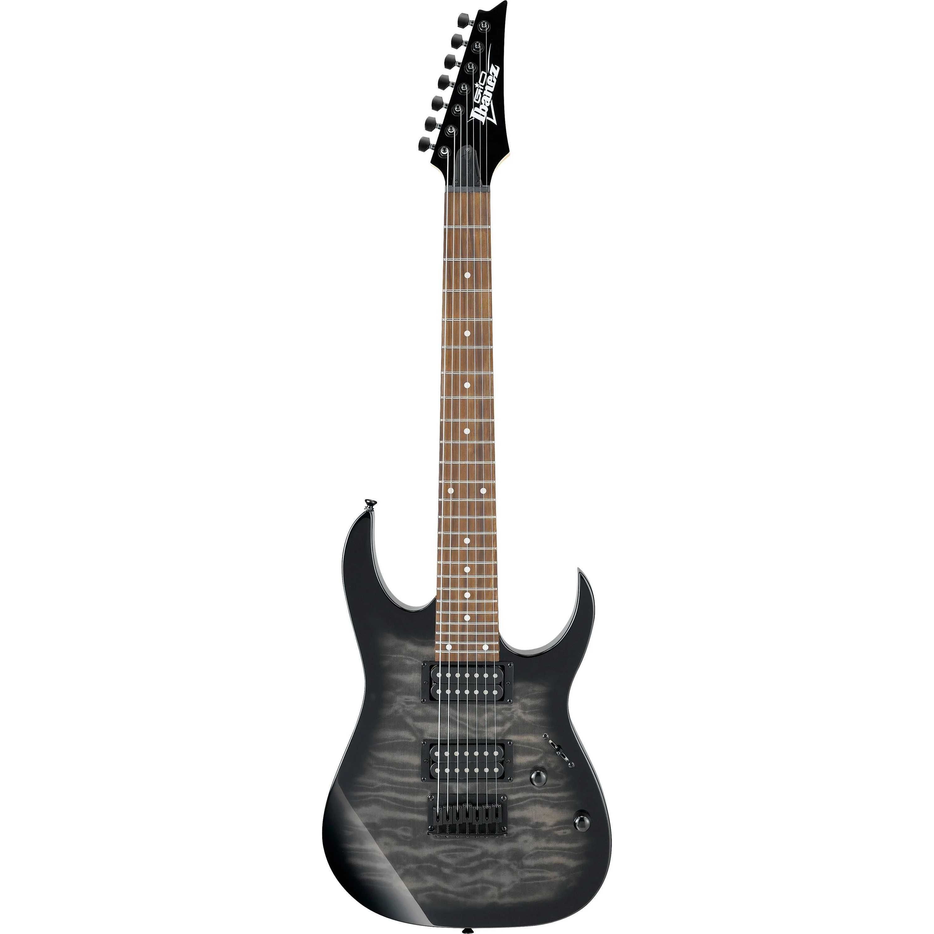 Ibanez GRG7221QA-TKS Gio Transparent Black Sunburst 7