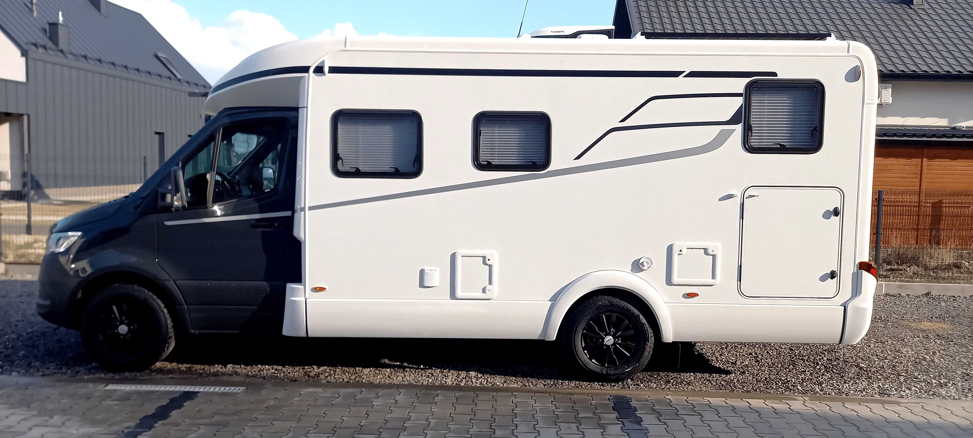 Wynajem nowy kamper Hymer  Mercedes  full wypas 2025 rok automat