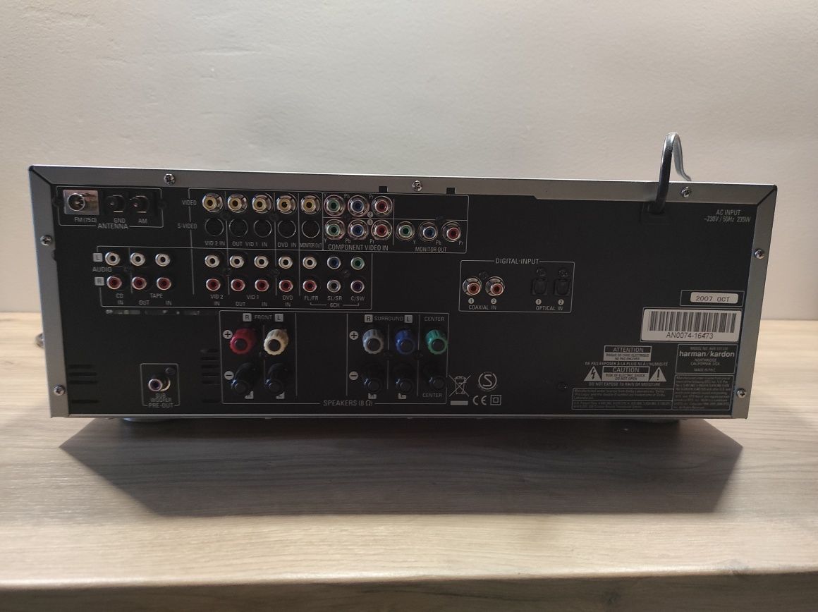 Harman Kardon AVR-137 amplituner kino domowe 5.1 tryb stereo hifi