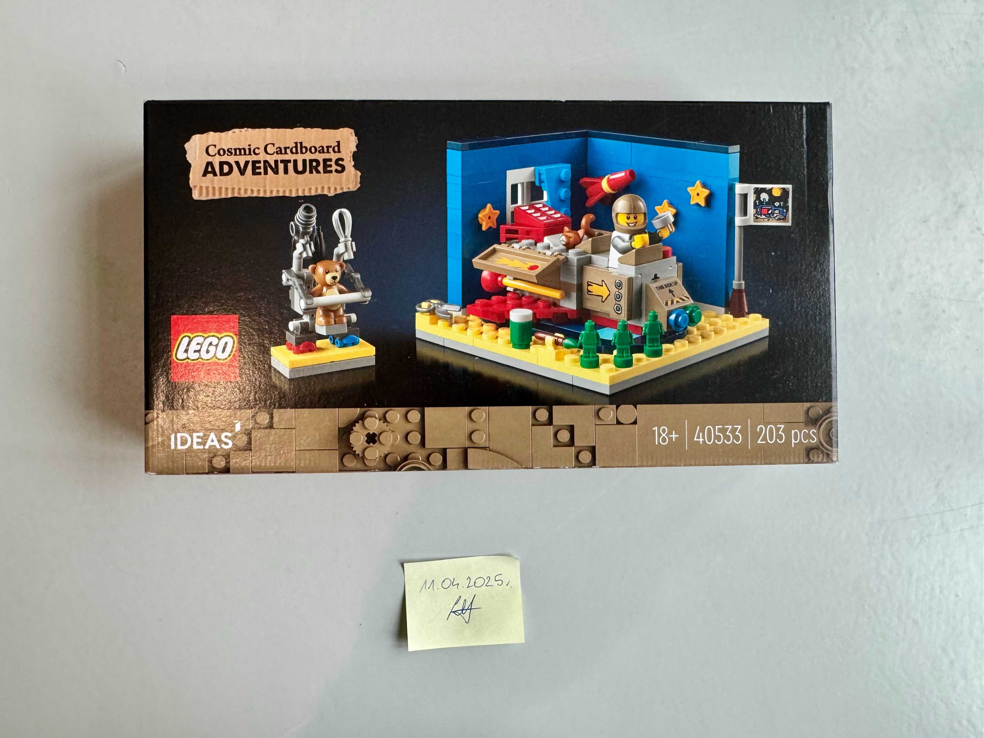 LEGO 40533 Ideas - Przygody statku USS Cardboard