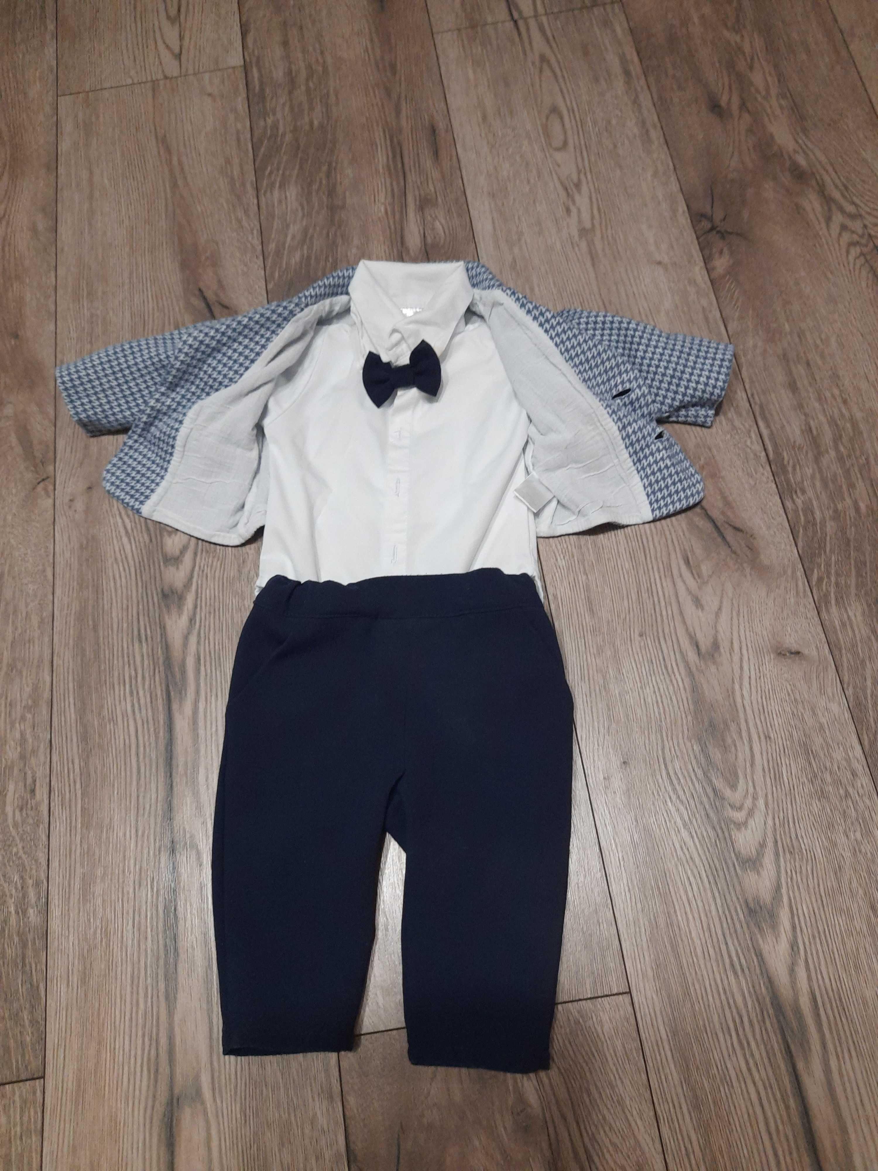 Elegancki komplet na chrzest marki balumi roz. 68