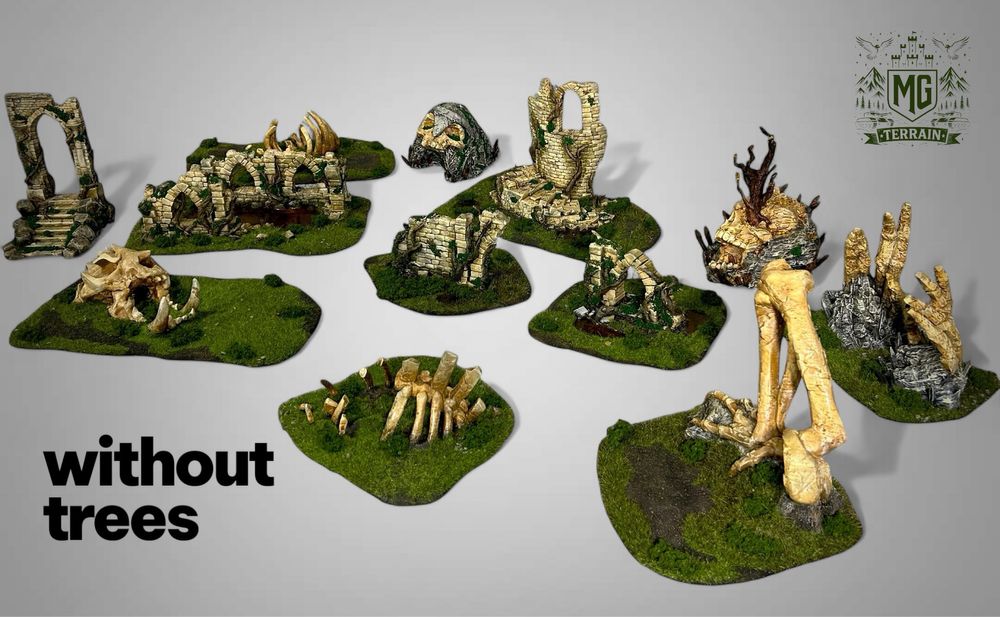 Zestaw Makiet do gry Bitewnej Age of Sigmar Me LotR SBG wh40K Aos