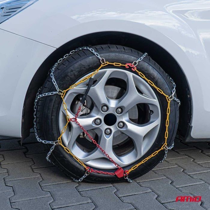 Łańcuchy śniegowe na koła opony 12 mm KN-70 O-NORM R13 R14 R15 R16 R17