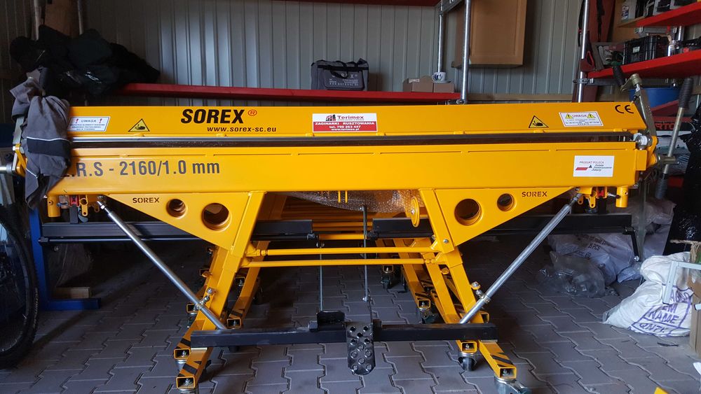 Zaginarka Sorex 2160 z nożem Warszawa,Radom,Wyszków,Mława