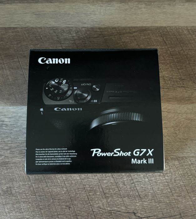 Canon g7x mark iii 2 lata gwarancji