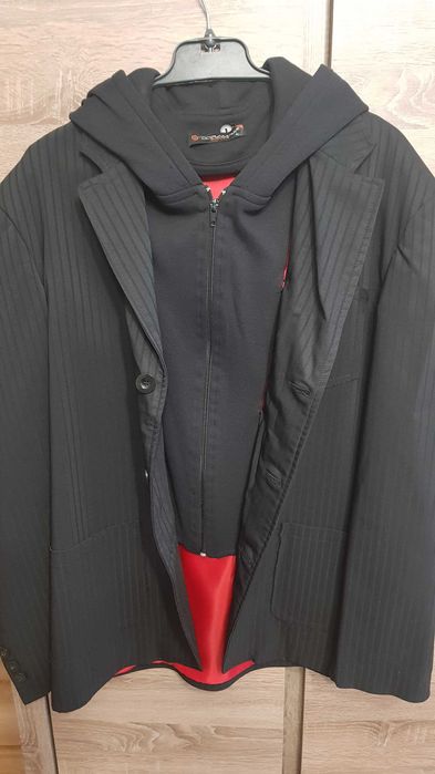 Marynarka męska młodzieżowa z kapturem XL