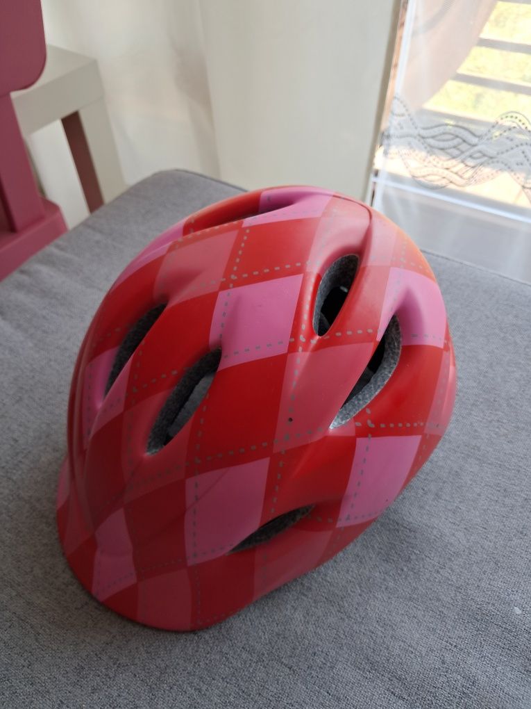 Kask rowerowy dla dziewczynki r. XS