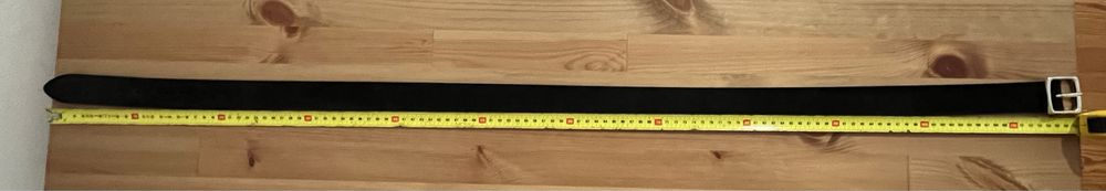 Cinto preto Massimo Dutti - 115 cm