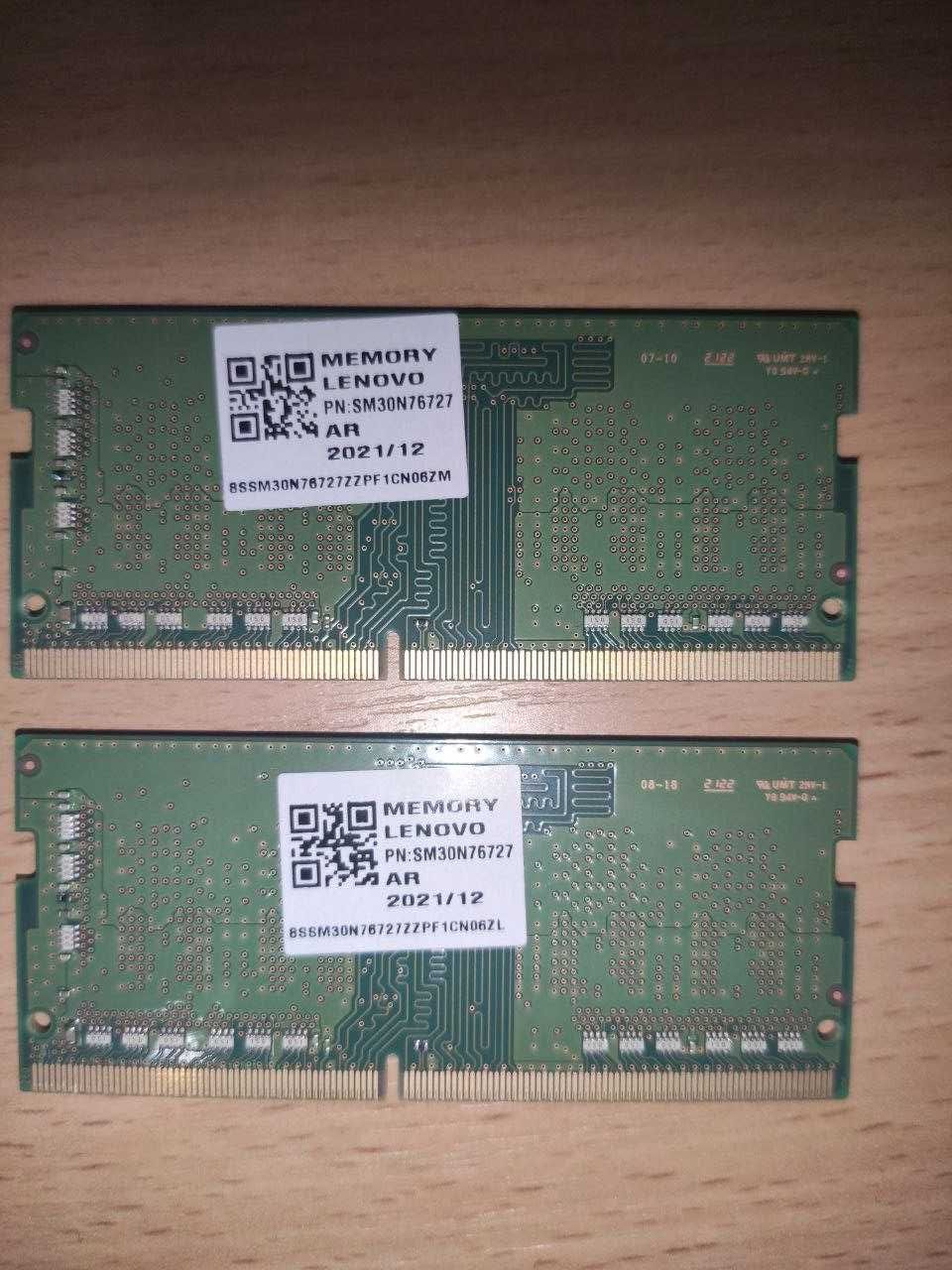 ОЗУ DDR4 SAMSUNG 3200MHz 2х8GB, оперативная память, цена за две штуки