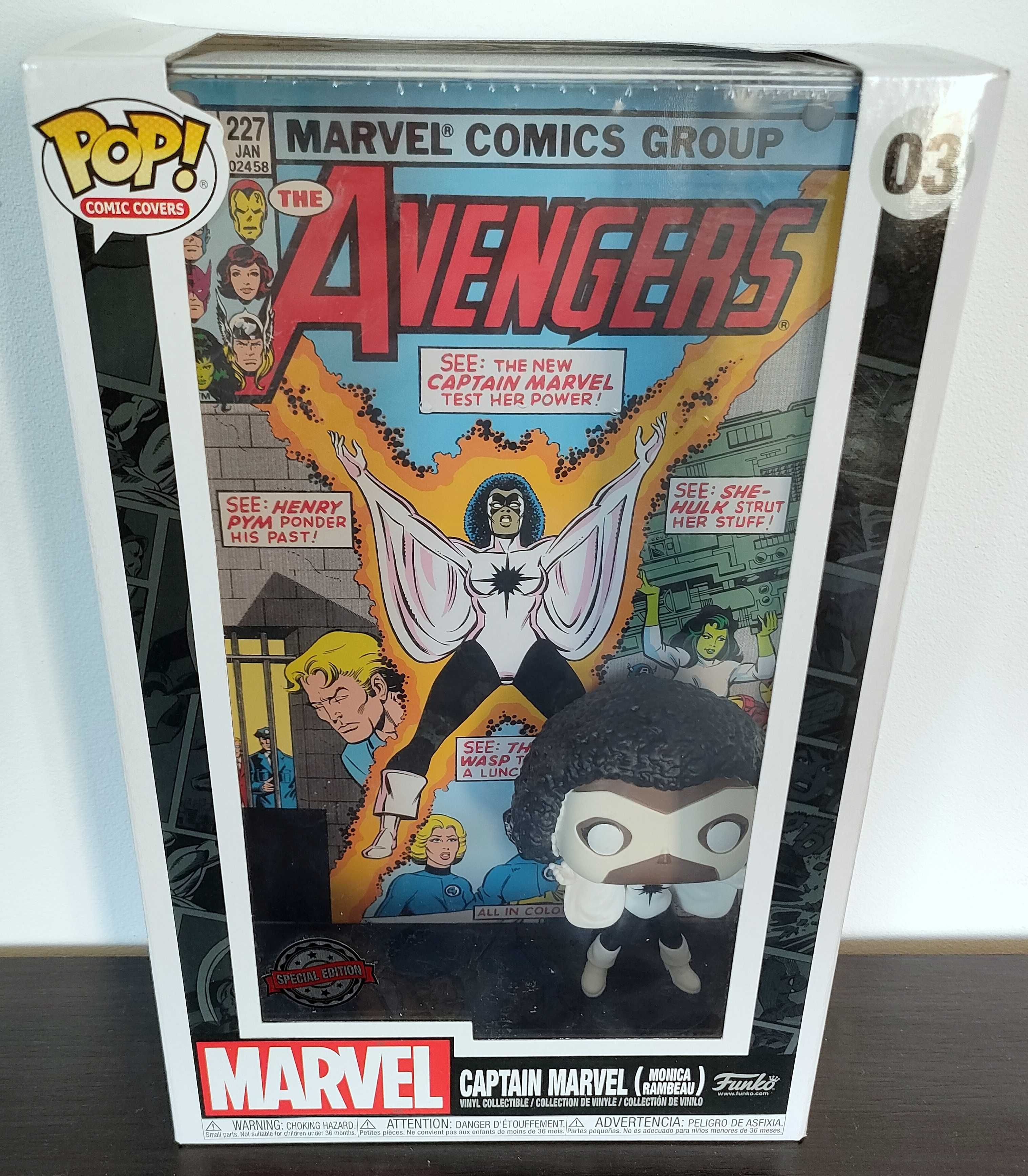 Figurka Funko Pop - Captain Marvel (Monica Rambeau) - Comic Covers #03