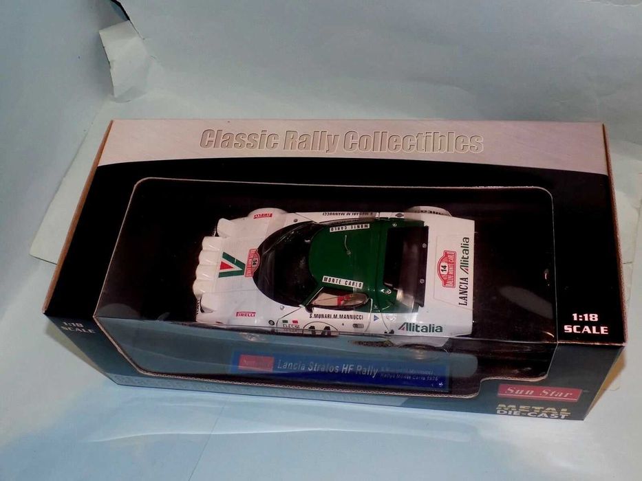Modelismo, Miniaturas, Models, Metal (Diecast), Rally, Lancia Stratos