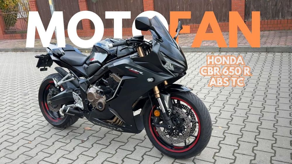 Honda CBR HONDA CBR 650R Rej PL 2021r Pełen serwis 2x Wydech Kompletny Klamki