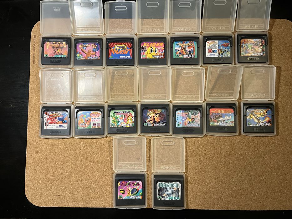 Sega Game Gear Zestaw 16 gier