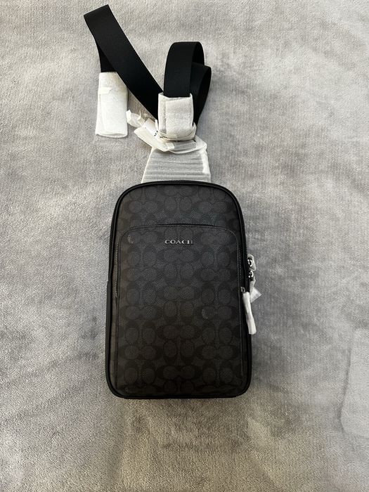 Сумка ОРИГІНАЛ! Coach ethan pack in signature canvas