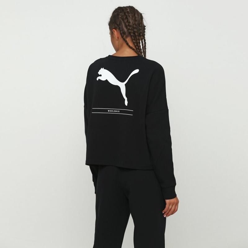 Оригінальна жіноча толстовка Puma Nu-Tility Cropped Crew Sweat