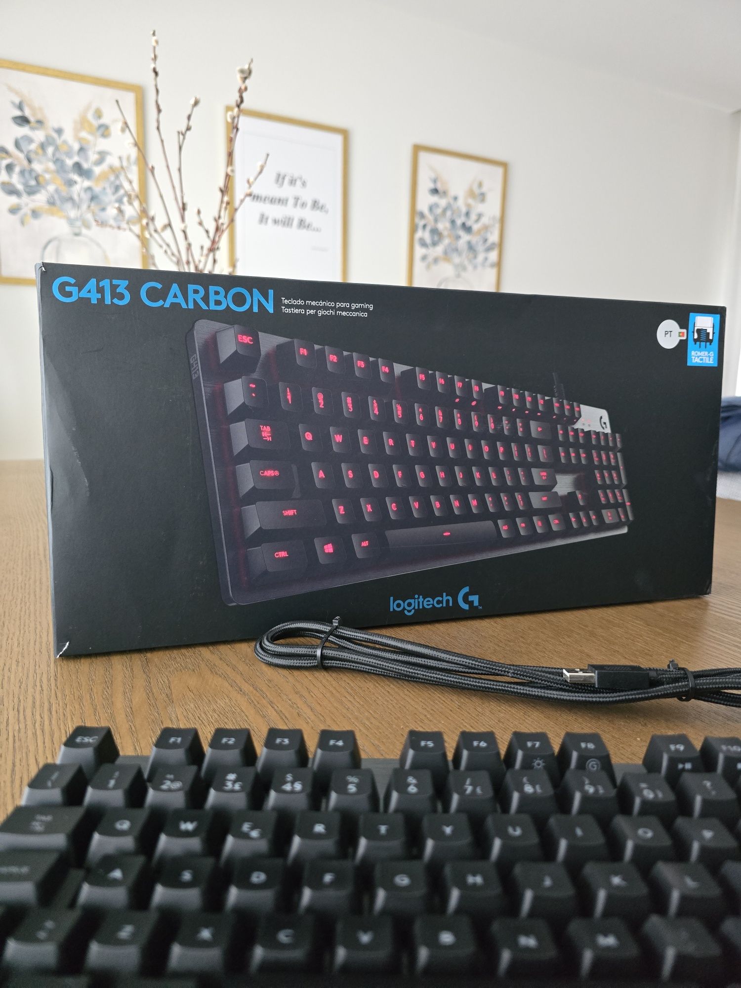 Logitech Gaming - Rato + Teclado mecânico