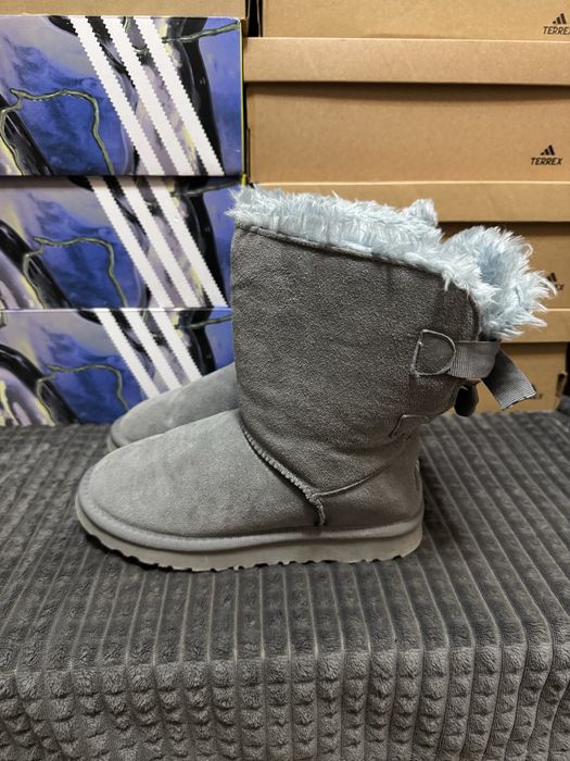 Уггі короткі Bailey Bow II Grey 38(24см)