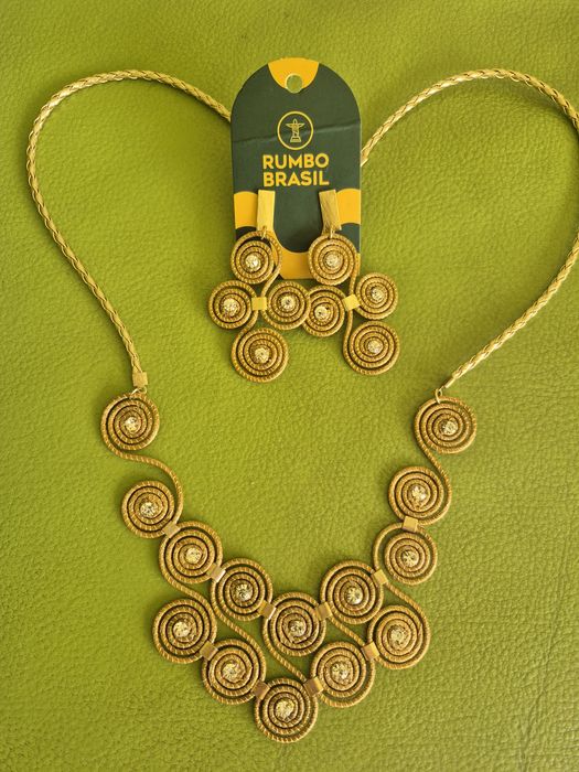 Biżuteria hand made z Brazylii nowa z metką