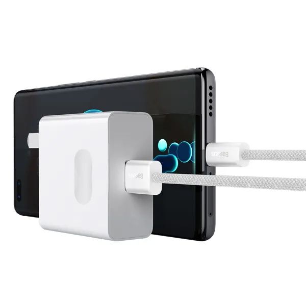 Кабель Baseus Dynamic USB - Type-C 100W 20V 5A 2метра Белый