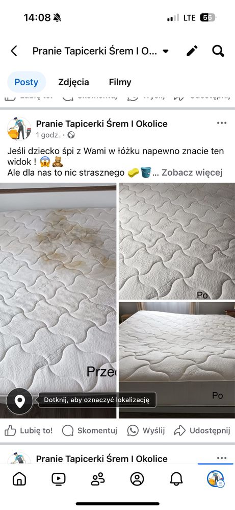 Pranie tapicerki i dywanów