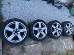 Komplet koł zimowych Rial 5x112 17 cali VW Seat Skoda Audi