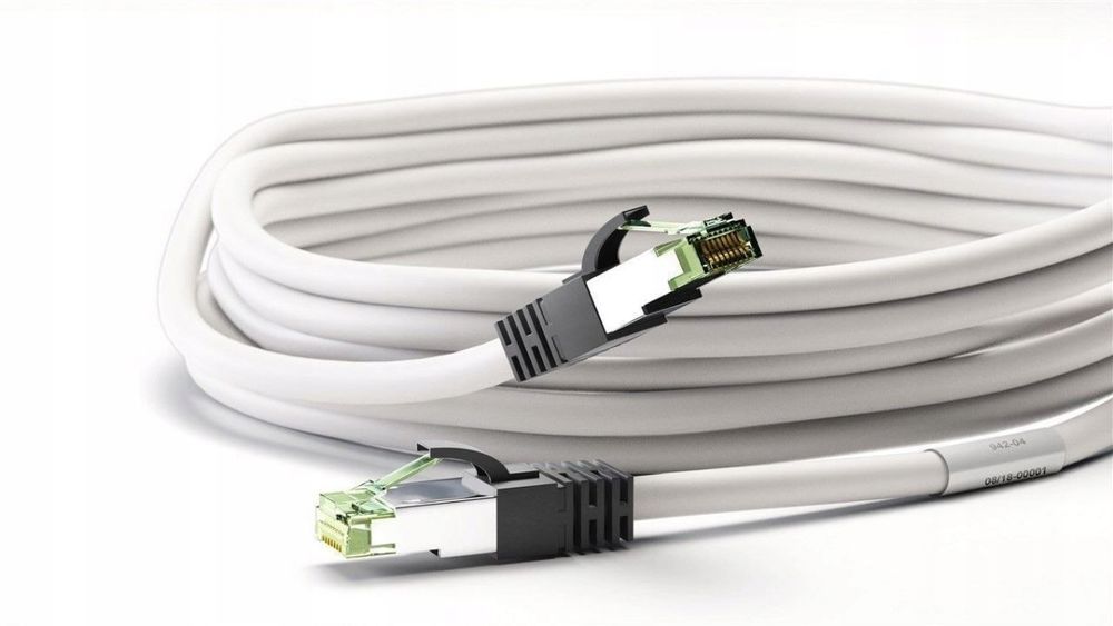 patchcord s/ftp goobay rj45 3 m szary cat 8.1 standard 25/40g base-t