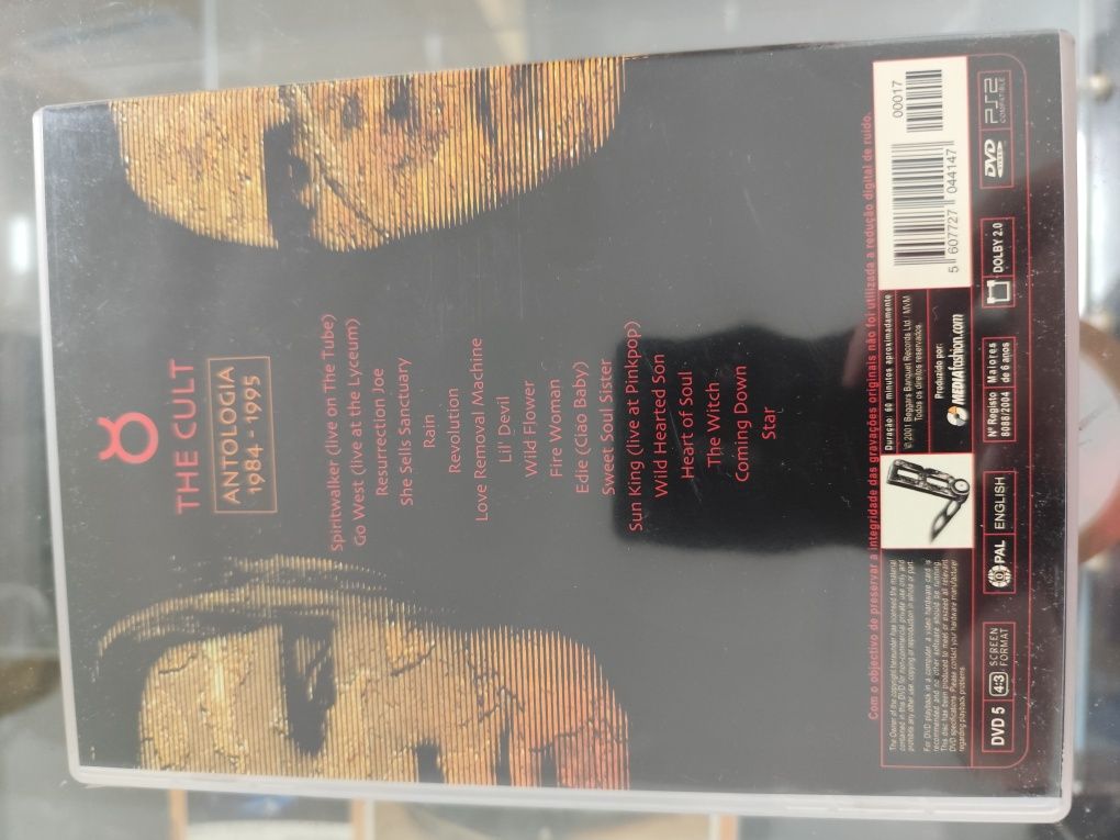 DVD The Cult-Pure Cult Antologia 1984a 1995