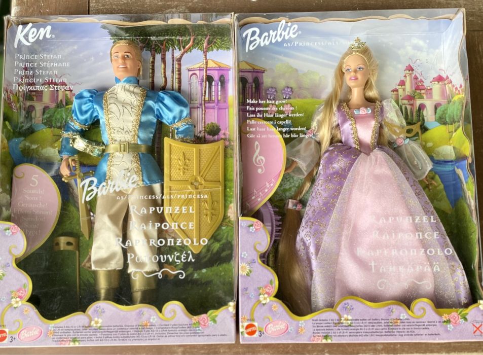 Lalki Barbie i Ken (Roszpunka)