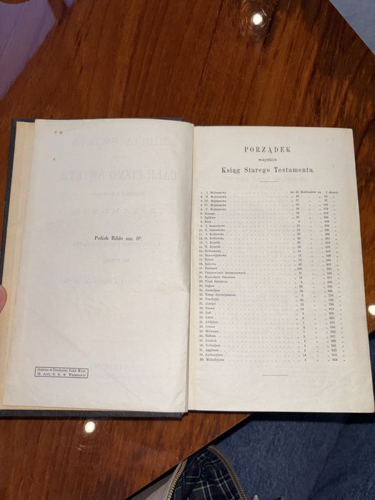 Stara Biblia Święta – wydanie 1937, Warszawa